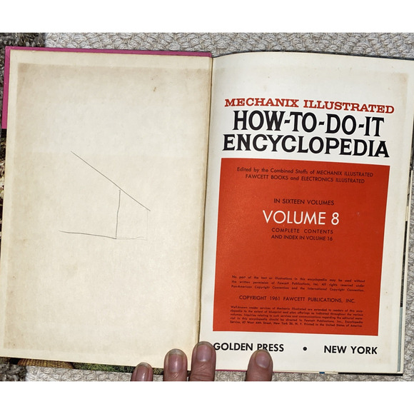 Mechanix Illustrated How To Do It Encyclopedia SET 1961 (Volumes 5 & 8) - Picture 6 of 9